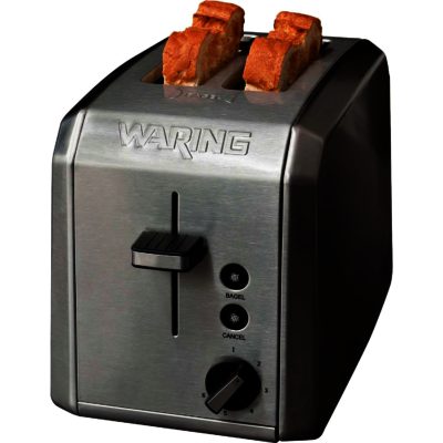 Waring WT200U 2 Slice Toaster in Brushed Stainless Steel Waring WT200U 2 Slice Toaster in Brushed Stainless Steel